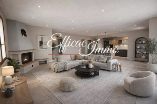 Bisse de prix! Bompas, Villa 3 faces grand garage, idéal artisan