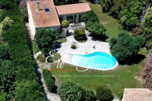 Maison 6P sur terrain de 2100m² avec piscine et dépendance
