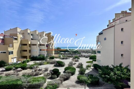 EXCLUSIVITÉ – STUDIO CABINE 28,44M² – FRONT DE MER