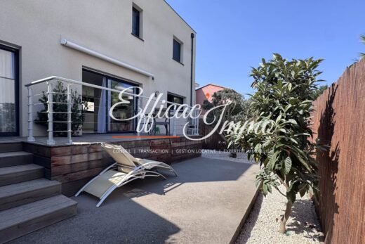 Saint Cyprien, appartement T3 de standing avec jardin et parkings