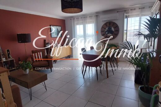 En exclusivité, quartier Clos Banet, appartement T4 avec garage