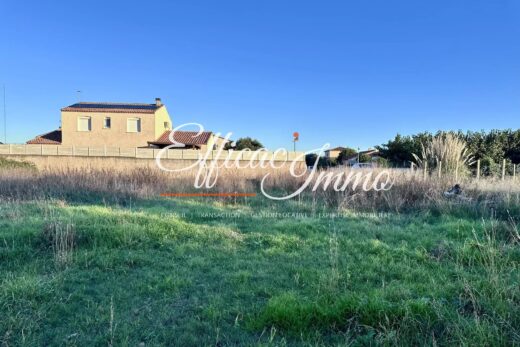 Terrain constructible 1 146 m² – Permis accordé pour villa avec piscine